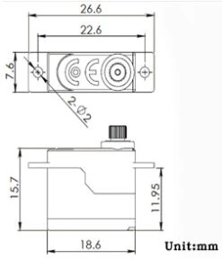 Blue Bird BMS-101DMG Servo - 1.0Kg.cm 0.07s 4.5g 8mm 9 Blue Bird BMS-101DMG Servo - 1.0Kg.cm 0.07s 4.5g 8mm -RC Gear Direct blue bird bms 101dmg servo 1 0kg cm 0 07s 4 5g 8mm 50