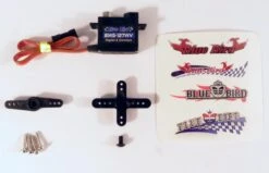 Blue Bird BMS-127WV+ Servo - 5.3Kg.cm 0.05s 11.3g 10mm -RC Gear Direct blue bird bms 127wv servo 5 3kg cm 0 05s 11 3g 10mm 60