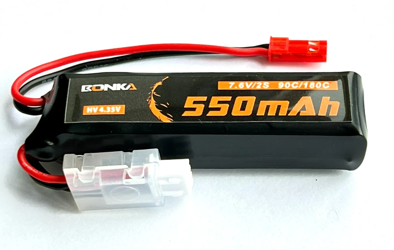 Bonka HV LiPo 2S 550mAh 7.6V 90C JST 2 Bonka HV LiPo 2S 550mAh 7.6V 90C JST - Image 2