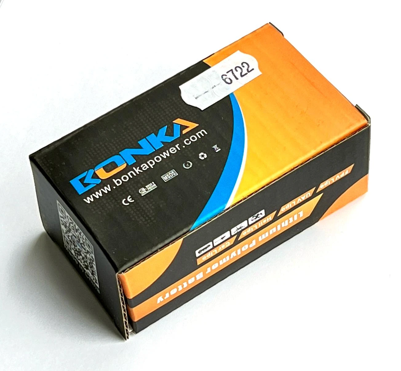 Bonka HV LiPo 2S 550mAh 7.6V 90C JST 4 Bonka HV LiPo 2S 550mAh 7.6V 90C JST - Image 4