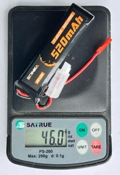 Bonka HV LiPo 3S 520mAh 11.4V 80C JST -RC Gear Direct bonka hv lipo 3s 520mah 11 4v 80c jst 30