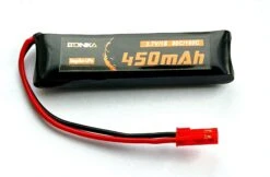 Bonka LiPo 1S 450mAh 3.7V 80C JST -RC Gear Direct bonka lipo 1s 450mah 3 7v 80c jst 15