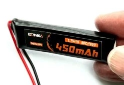 Bonka LiPo 1S 450mAh 3.7V 80C JST -RC Gear Direct bonka lipo 1s 450mah 3 7v 80c jst 40