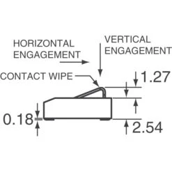 Compression Contact Wing Connectors -RC Gear Direct compression contact wing connectors 70