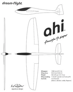 Dream-Flight Ahi 1.2m -RC Gear Direct dream flight ahi 1 2m 195