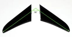 Flexible Streamlined Antenna Supports (2) -RC Gear Direct flexible streamlined antenna supports 2 40