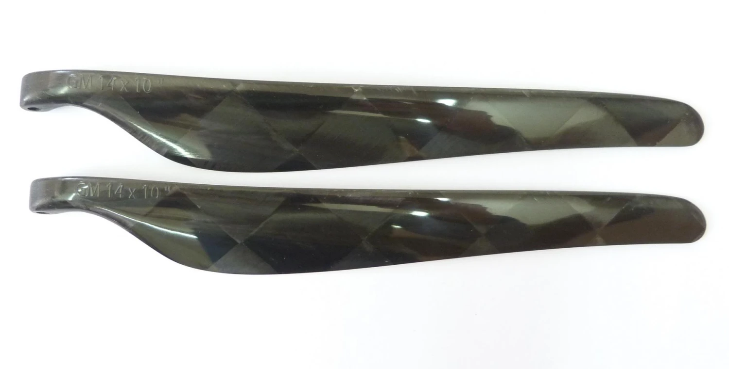 GM 14x9F Folding Prop Blades Flat 1 GM 14x9F Folding Prop Blades Flat