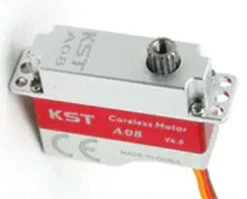 KST A08 V6 Servo - 3.2Kg.cm 0.09s 8.6g 8mm -RC Gear Direct kst a08 v6 servo 3 2kg cm 0 09s 8 6g 8mm 40