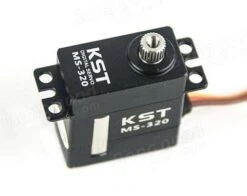KST MS320 V2 Servo - 6.2Kg.cm 0.08s 20.8g 12mm -RC Gear Direct kst ms320 v2 servo 6 2kg cm 0 08s 20 8g 12mm 30