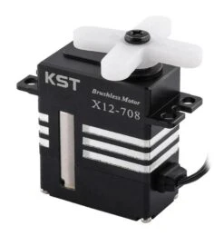 KST X12-708 Brushless Servo - 9.3Kg.cm 0.07s 21.3g 12mm -RC Gear Direct kst x12 708 brushless servo 9 3kg cm 0 07s 21 3g 12mm 30