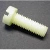 M4x30 Mm Cheesehead Slot End Nylon Screws (5)