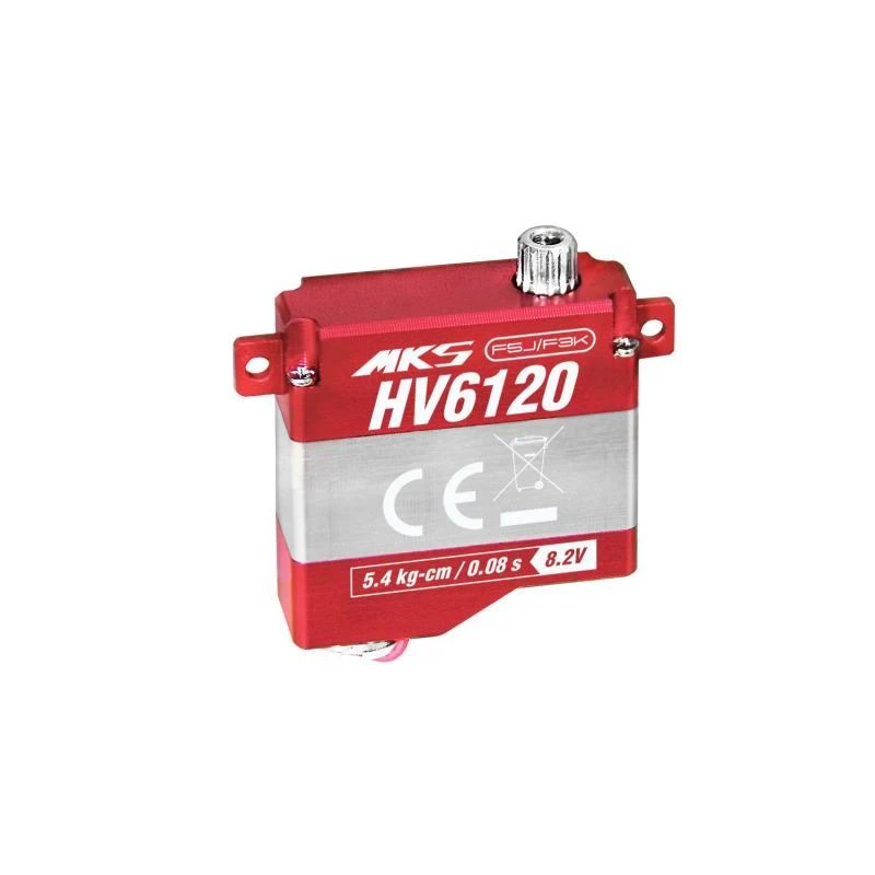 MKS HV6120 Wing Servo - 5.4Kg.cm 0.08s 11.0g 8mm 1 MKS HV6120 Wing Servo - 5.4Kg.cm 0.08s 11.0g 8mm