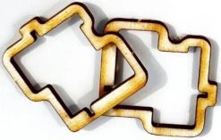 Ply Frame For KST X08 (pair) New -RC Gear Direct ply frame for kst x08 pair new 20