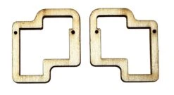 Ply Frame For MKS HV70 (Pair) -RC Gear Direct ply frame for mks hv70 pair 20