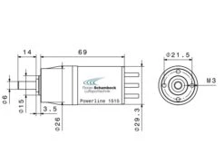 Powerline Micro 1520/10 182g -RC Gear Direct powerline micro 1520 10 182g 40